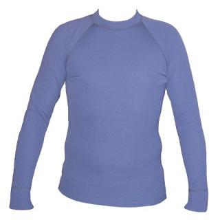 Termo triko dlouhý rukáv - teplé modré
